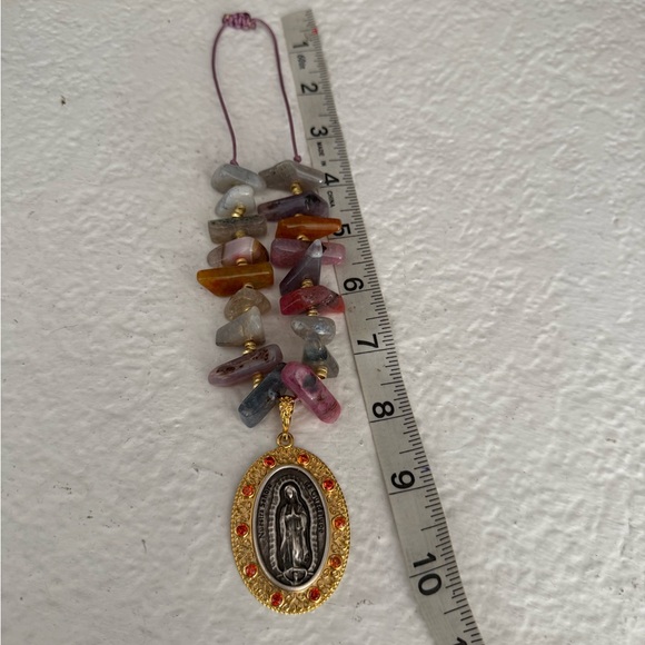Adjustable Door or Wall Hanging with Guadalupe Virgin Medallion - Picture 7 of 9